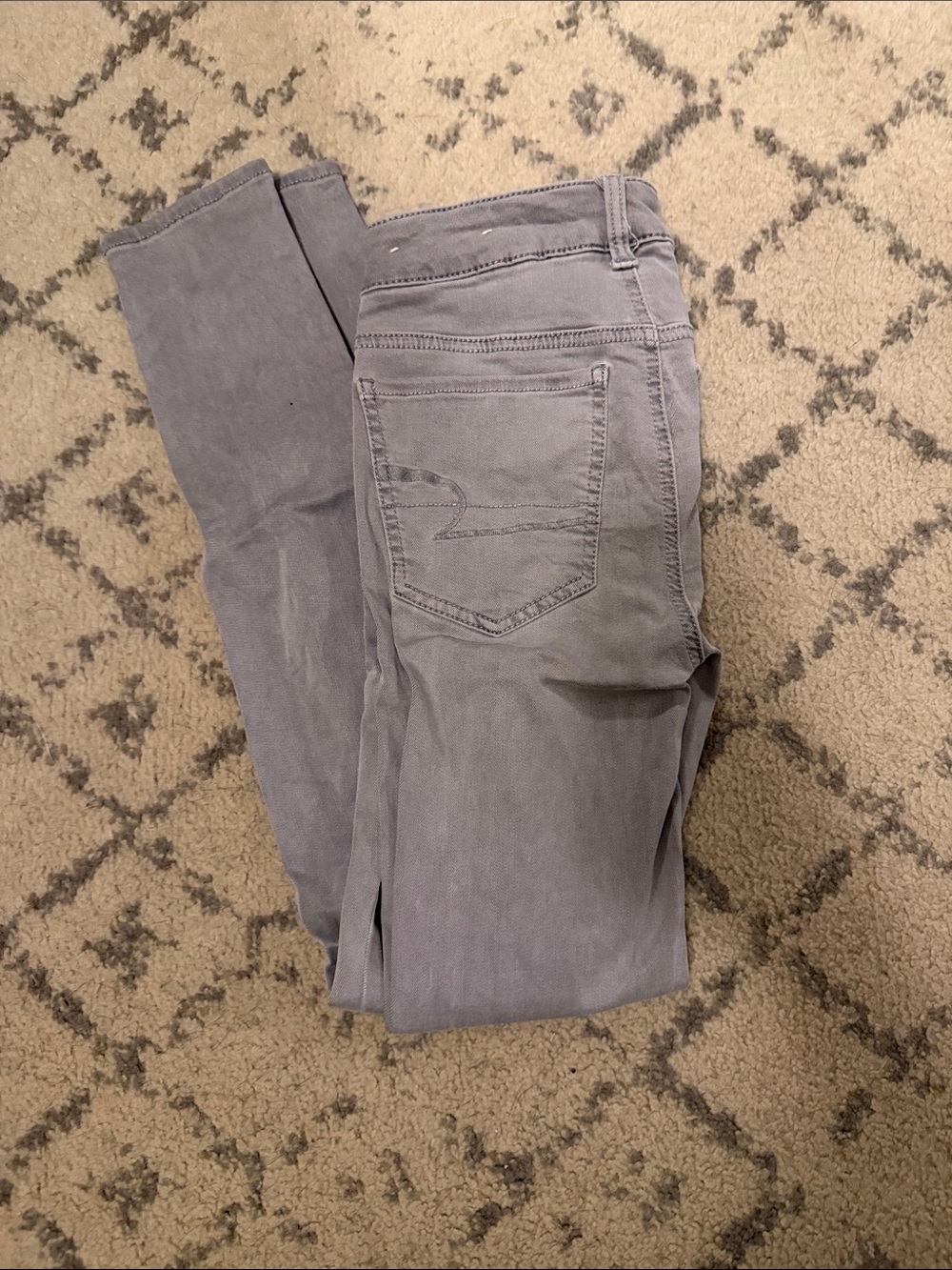 American Eagle Outfitters Gray Stretch Jeggings